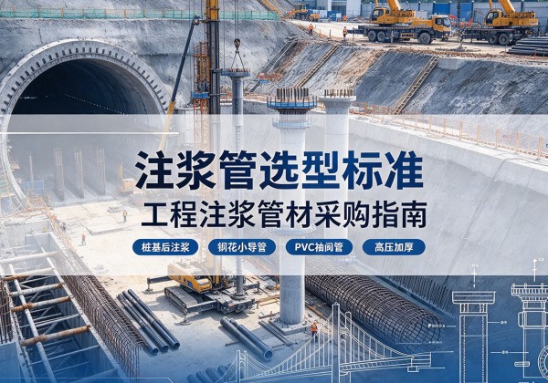 宜君注浆管选型标准